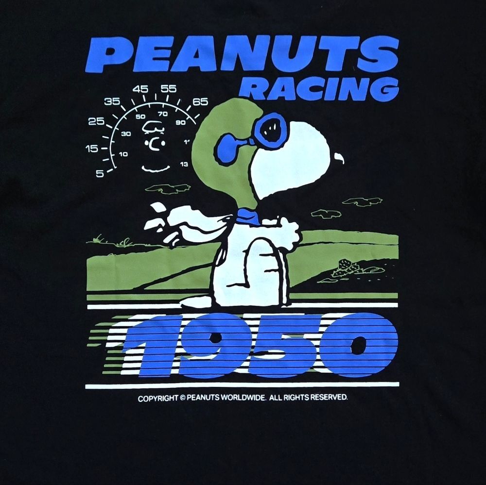 Peanuts🥜 "Peanuts Racing 1950" Graphic Tee👕 - NWOT - Picture 3 of 12